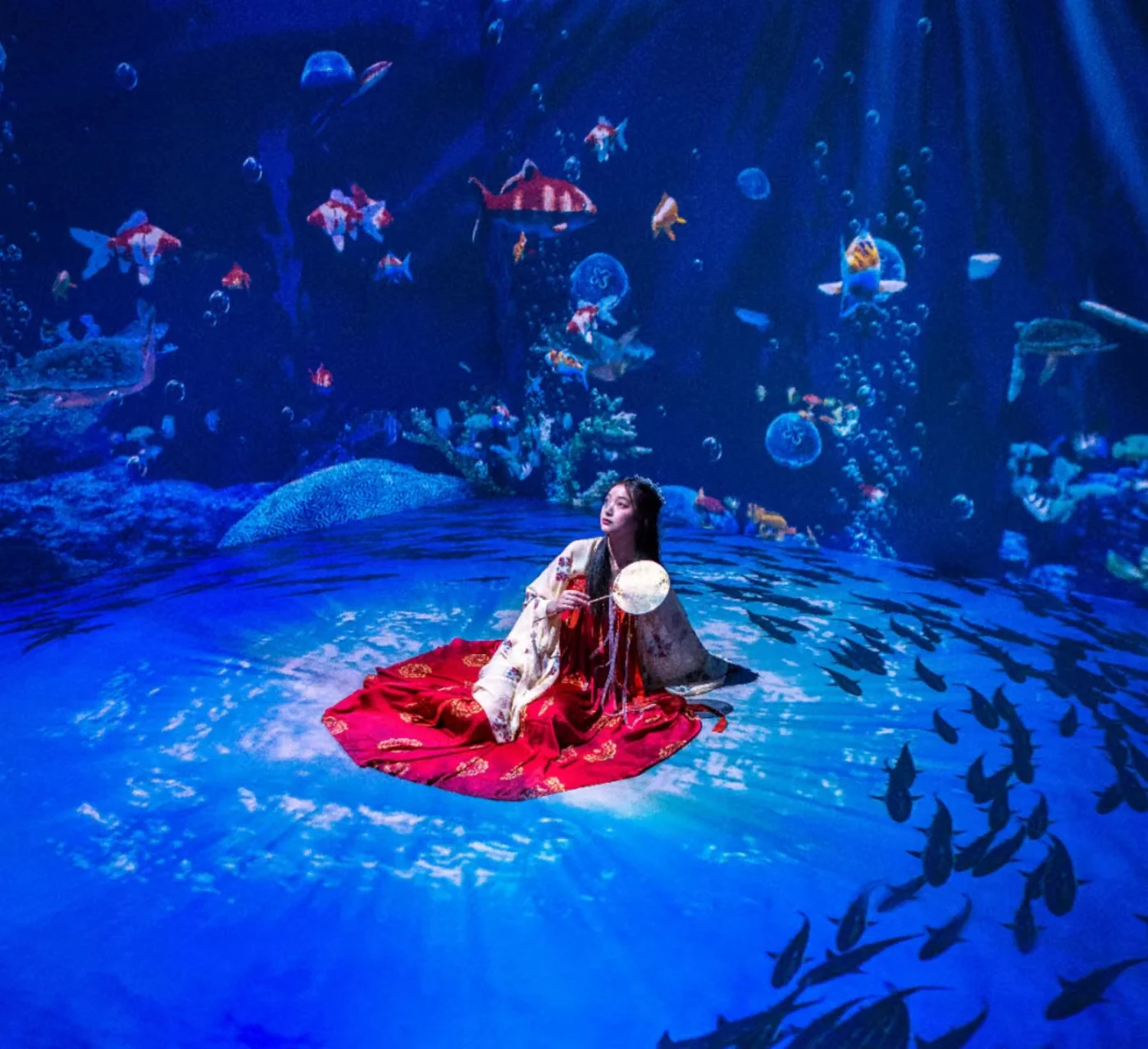 Motion interactive installation Bangkok attraction