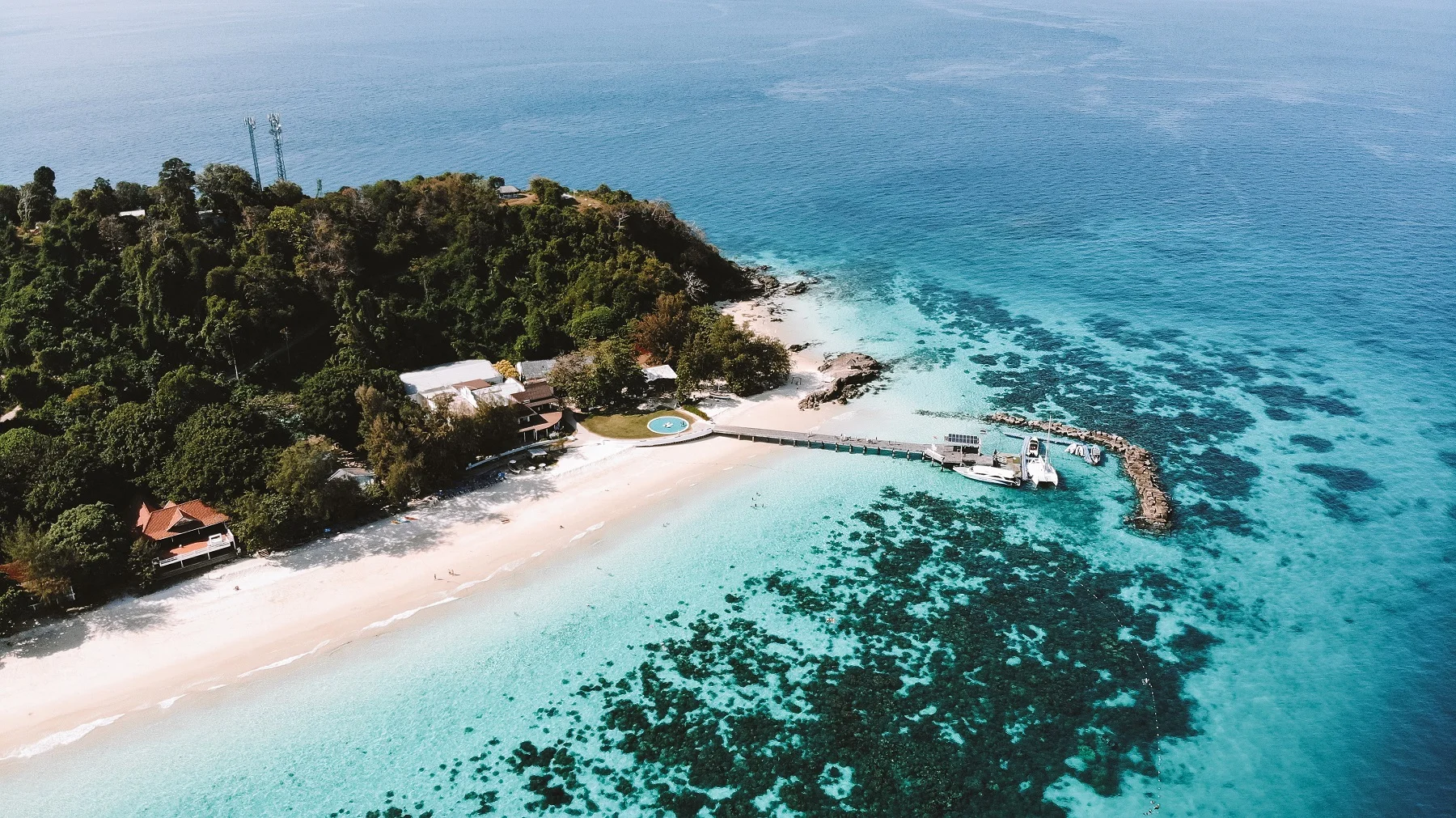 Khai Island shallow water snorkeling Phuket