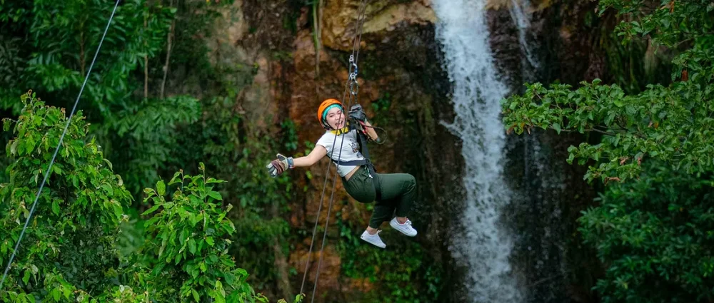 Tree Bridge Samui Zipline & Café Experience Ticket – Sky Walk Adventure in Koh Samui